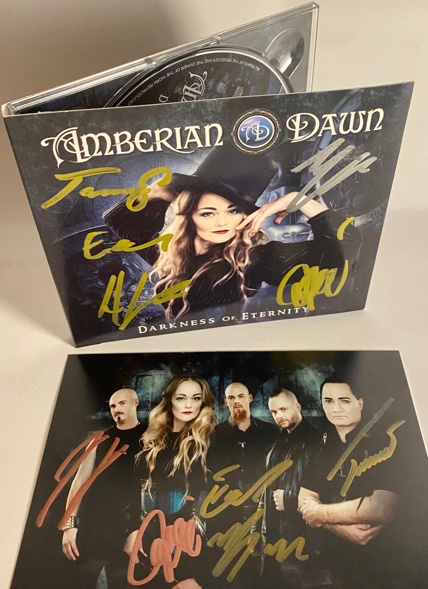 Darkness Of Eternity CD (digipak) SIGNED