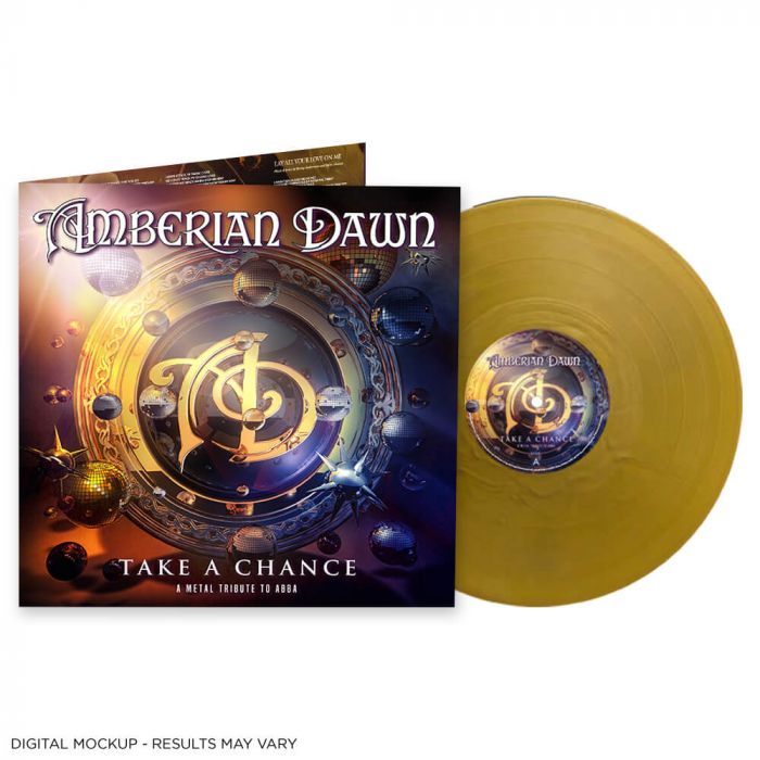 Take A Chance - A Metal Tribute to ABBA LP GOLDEN VINYL